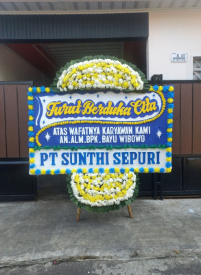 Papan Bunga Duka di Air Tawar Barat